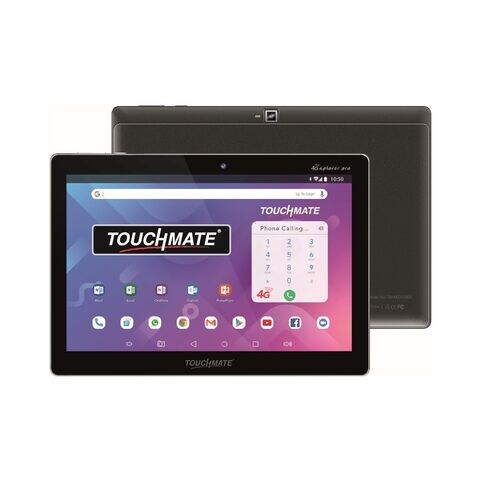 Touchmate MID1080 4G Xplorer Pro 10.1-Inch 4GB RAM 64GB Wi-Fi+Cellular With Case And Earphones