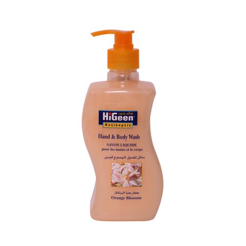 HiGeen Hand &amp; Body Wash Orange Blossom 500ml