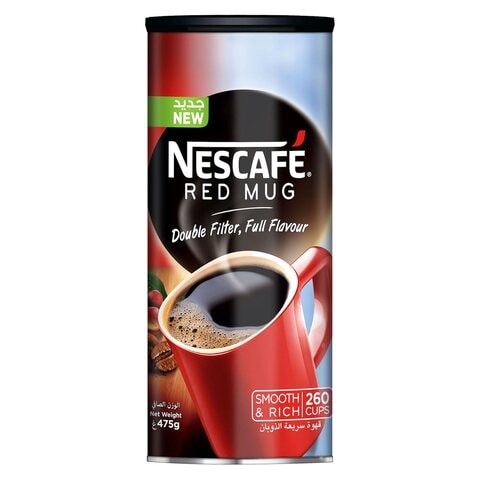 Nescafe Red Mug Instant Coffee Tin 475g