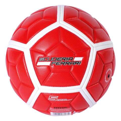 Buy Scuderia Ferrari Lined Football Red Size 5 Online - Shop Health &  Fitness on Carrefour UAE