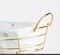 Atraux Metal Large Oval Bread Basket With Fabric Lining (35.5Cm*25.5Cm*7.5Cm)