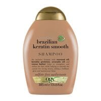 OGX Shampoo Ever Straightening+ Brazilian Keratin Smooth New Gentle and PH Balanced Formula 385ml