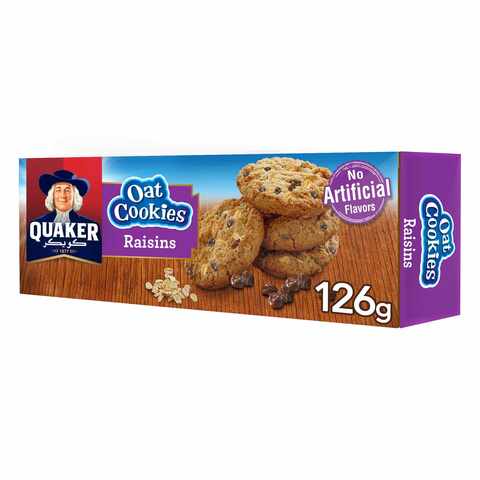 Quaker Oat Cookies with Raisins  126g