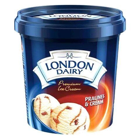 London Dairy Premium Pralines And Cream Ice Cream 125ml