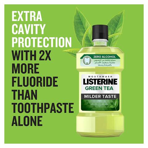 Listerine Mouthwash - Green Tea Taste - 250ml
