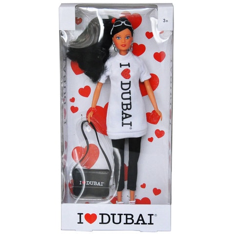 Simba - I Love Dubai Doll With Black Shoulder Bag