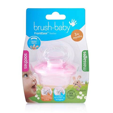 Brush-Baby FrontEase Teether For Ages 3+ Months BB-111W