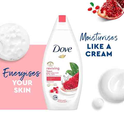 DOVE Go Fresh Reviving Body Wash Pomegranate and Hibiscus Tea 250ml