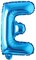 Generic E Letter Decorative Foil Balloon For Party 16Inch