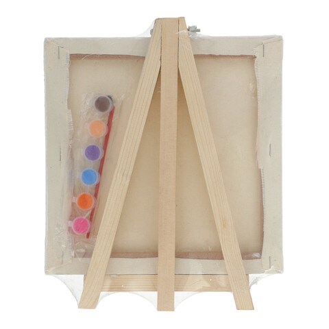 Easel Square Canvas White