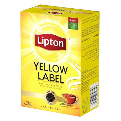 Lipton Yellow Label Yellow Label Black Tea Loose  Classic  200g