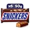 Snickers Chocolate Bar 50g Pack Of 6