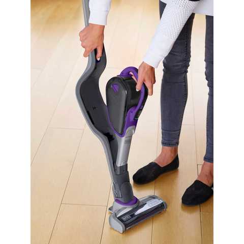 Black+Decker Upright Cordless Pet Dustbuster Hand And Floor Vacuum Cleaner SVJ520BFSP-GB