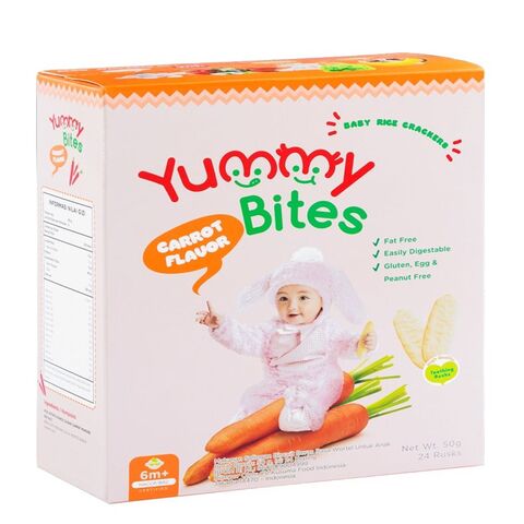 Buy Rice Cracker Carrot Flavour in UAE