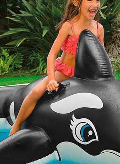 Intex Whale Ride-On Pool Floats 194 X 120Centimeter