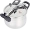 Pure stainless steel pressure cooker with capacity of 6 liter
