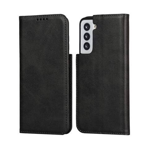 Samsung Galaxy S21 5G Leather Case, Premium PU Leather Cases Folio Flip Cover