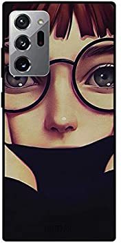 Theodor - Samsung Galaxy Note 20 Ultra Case Cover Girl Covering Her Mouth Flexible Silicone Cover