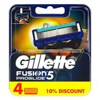 Buy Gillette Fusion 5 ProGlide Men’s Razor Blades 4 Pieces in Kuwait