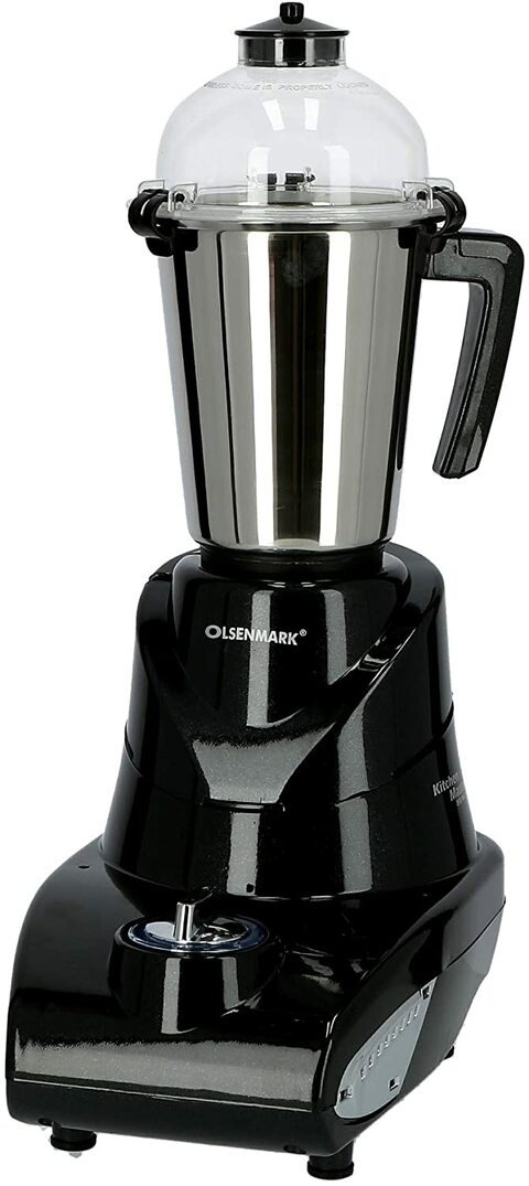 Olsenmark Omsb2384 Mixer Grinder, 5 In 1, 850W, Overload Protector, Sturdy Handles, 3 Speed Control With Incher