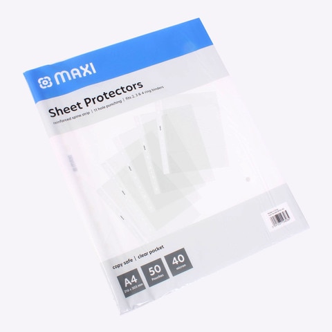 Maxi Sheet Protectors A4 50 Pcs