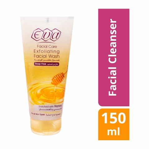 Eva Facial Care Exfoliating Facial Wash Enriched With Honey - 150 Ml
