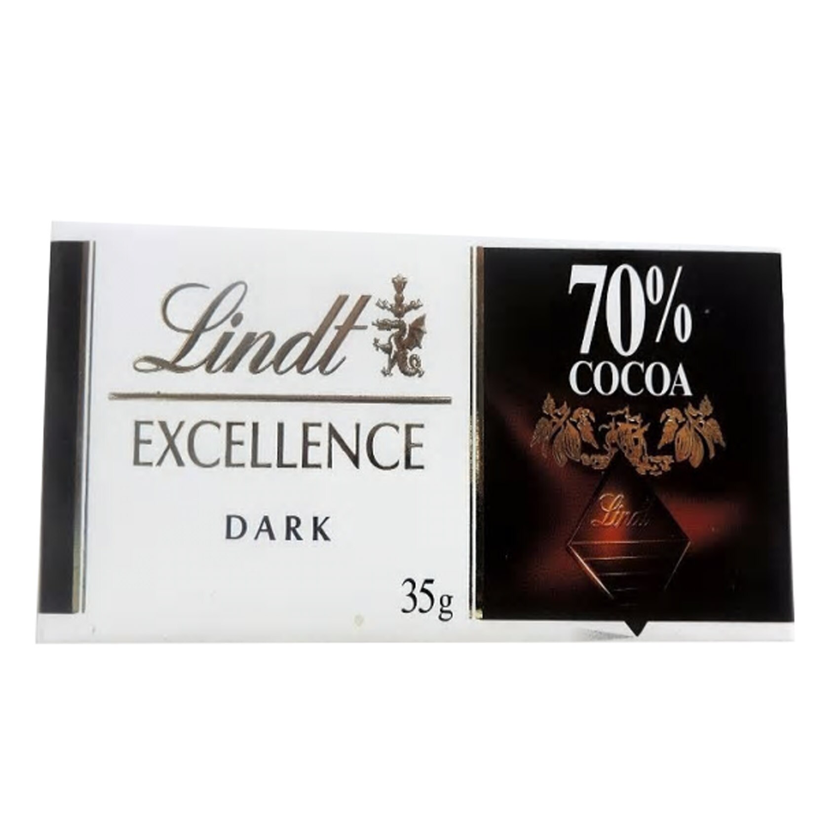 Buy Lindt Excellence Cocoa Dark Chocolate 35g Online Shop Food