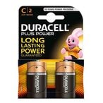 Buy Duracell Plus Power C Batteries - 2 Batteries in Egypt