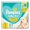 Pampers Baby-Dry Newborn Diapers with Aloe Vera Lotion Wetness Indicator and Leakage Protection Size 1 2-5 kg Jumbo Pack 21 Diapers