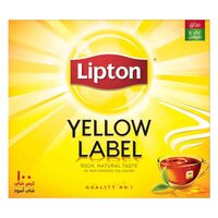 Lipton Tea Bags Yellow Label 100 Sachets, 200G