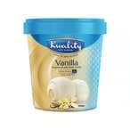 Buy Kwality Vanilla Ice Cream 1L in UAE
