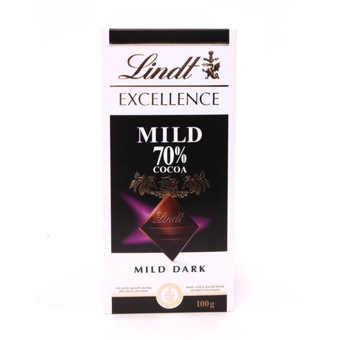 Lindt Excellence 70% Mild Dark Chocolate 100g