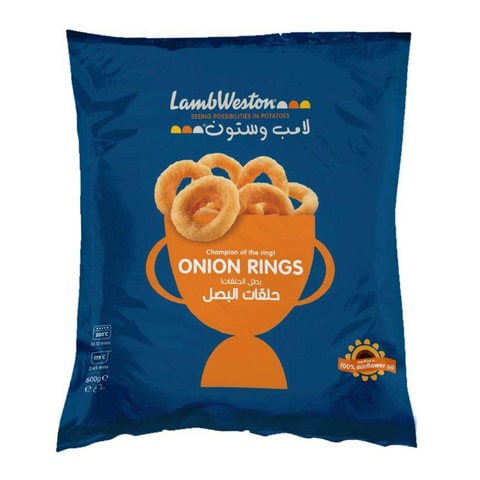 Lambweston crispy onion rings 600 g