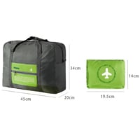 Aiwanto Travel Bag Duffel Travel Foldable Bag Easy Carry Luggage Bag Tote Bag(Green)
