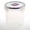 Lock &amp; Lock Classics Round Food Container With Lid Clear 700ml