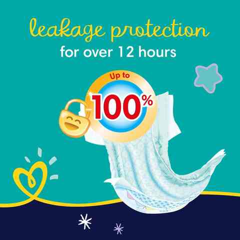 Pampers Baby-Dry Night Pants Diapers for All Around Night Protection Size 6 16+kg 40 Diaper Count