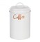 Cuisine Art Coffee Canister With Embossed Pattern