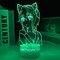 3D Illusion Table Lamp Led Night Light Base DxD Birthday Gift Bedroom Decoration Manga -16 Color with Remote