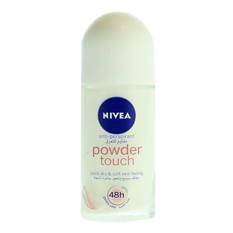 NIVEA Antiperspirant Roll-on for Women, 48h Protection, Powder Touch, 50ml