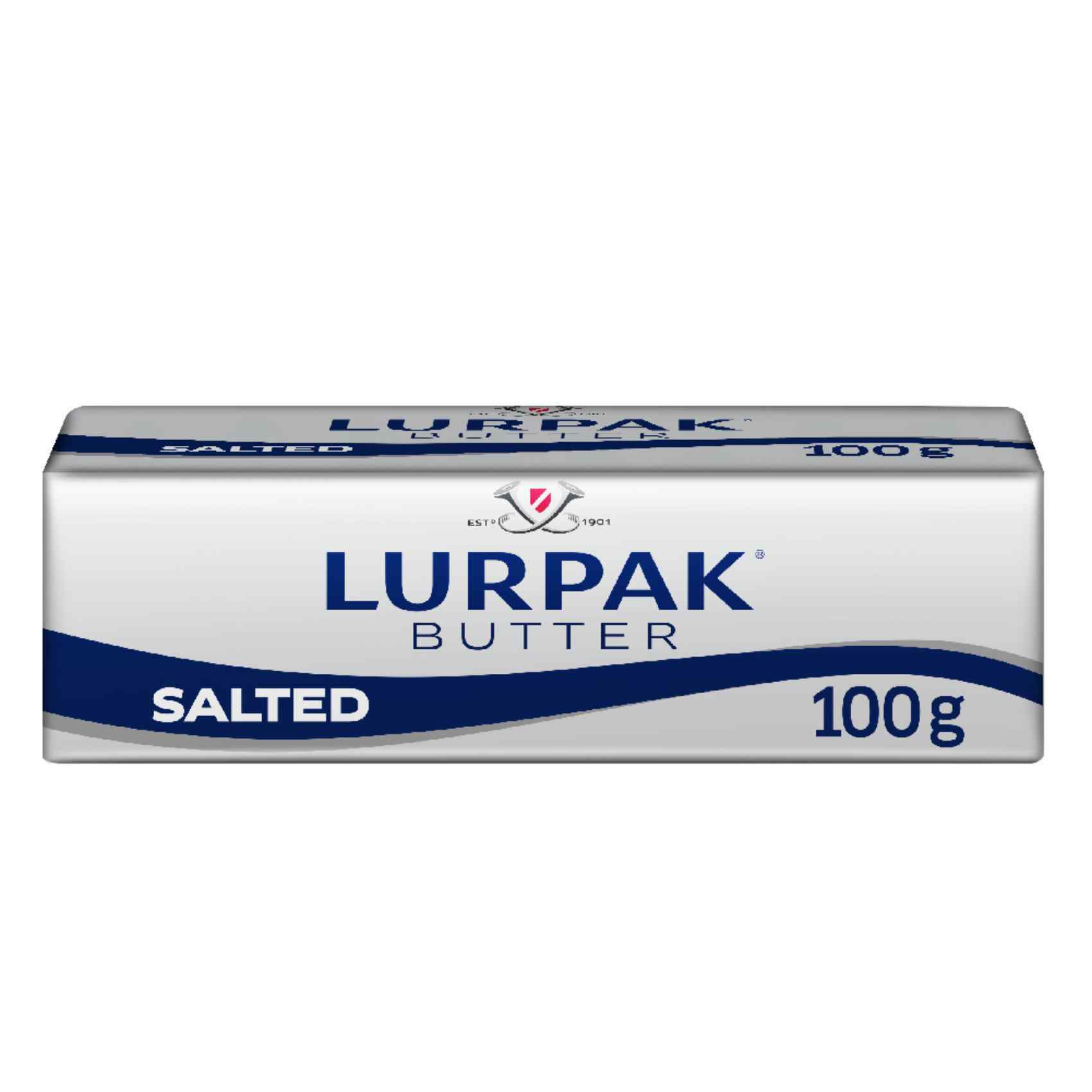 Buy Lurpak Salted Butter Block 100g Online Shop Fresh Food on