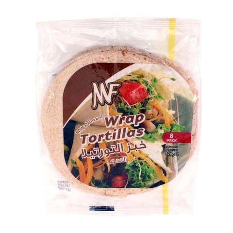 MF Whole Wheat Wrap Tortilla 8&#39;s 320g