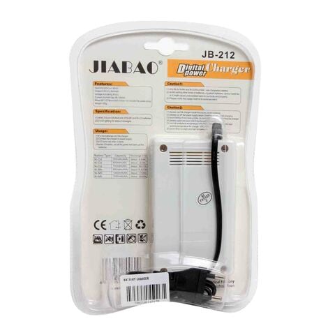 Jiabao Digital Battery Charger Fits for AA, AAA Battery
