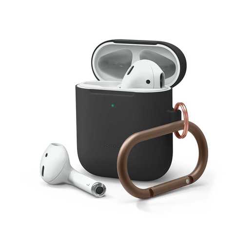 Elago - Skinny Hang Case for Apple Airpods - Black