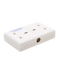 Terminator 2 Way UK Power Extension Socket Without Cable