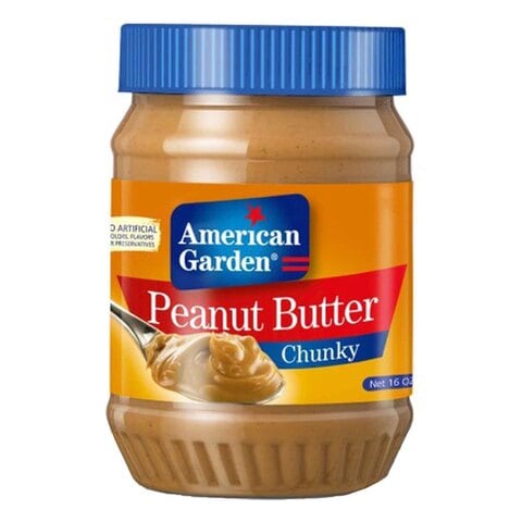 American Garden Crunchy Peanut Butter 454 Gram