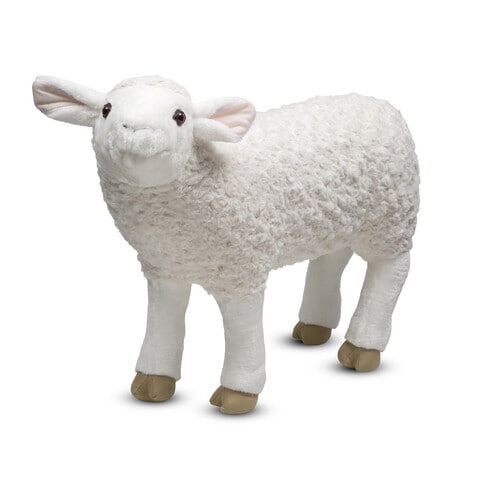 Buy Melissa and Doug Sheep Plush Online Shop Toys Outdoor on