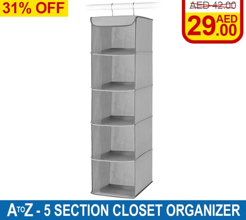 Hanging deals shelves closet