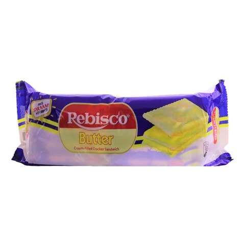 Rebisco Butter Cream Filled Cracker Sandwich 32g Pack of 10