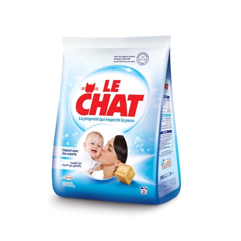 Le Chat Low Foam Powder Detergent 900g