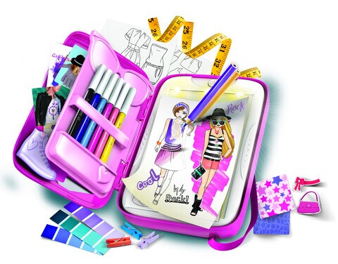 Buy Clementoni Crazy Chic Fashion Design Online - Shop Toys & Outdoor on  Carrefour UAE